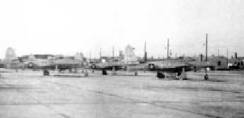 F-84s at my place of birth, Turner AFB, Georgia, circa 1954