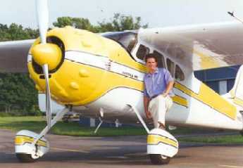 Ed Lohmeyer's C195, N195EL, which was converted from the Cessna 190 I first flew in.