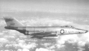 RF-101C Voodoo somewhere over France, 1964